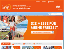 Tablet Screenshot of free-muenchen.de